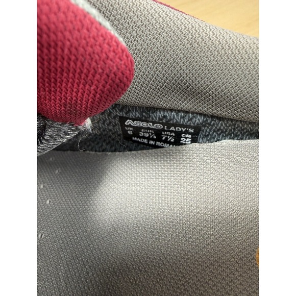 ASOLO Lady's Pink Suede Gore-Tex Hiking Shoes Size 7.5 - Picture 3 of 10